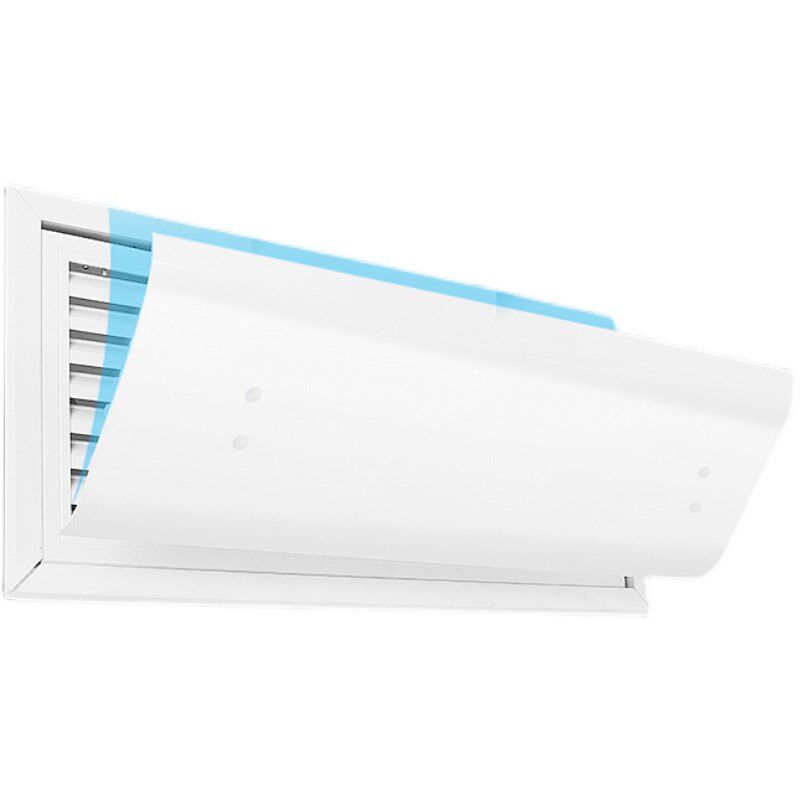 新款中央空调出风口挡风板黑色白色天花板侧墙壁长方形风口导风防