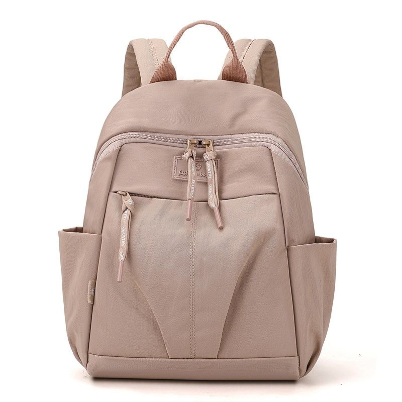 牛津布双肩包女2023新款潮大容量轻便防水背包百搭尼龙帆布旅行包,箱包皮具/热销女包/男包,双肩背包,淘宝优惠券,粉丝福利购,淘宝优惠卷