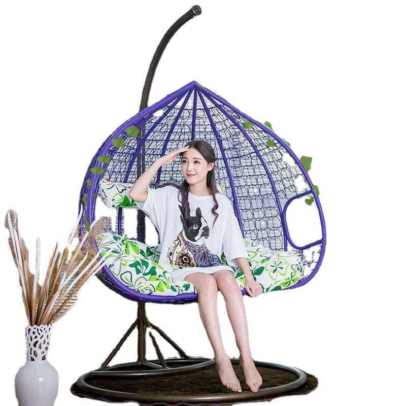 双人吊篮藤椅室内阳台吊篮椅户外吊椅秋千Z休闲摇摇椅