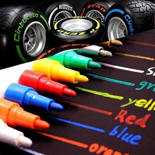 Car tire paint pen Waterproof Permanent Paint Marker Pen(10