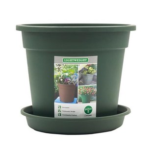 二代加仑盆圆形加厚绿萝月季 塑料种菜盆栽多肉控根控水大口径花盆