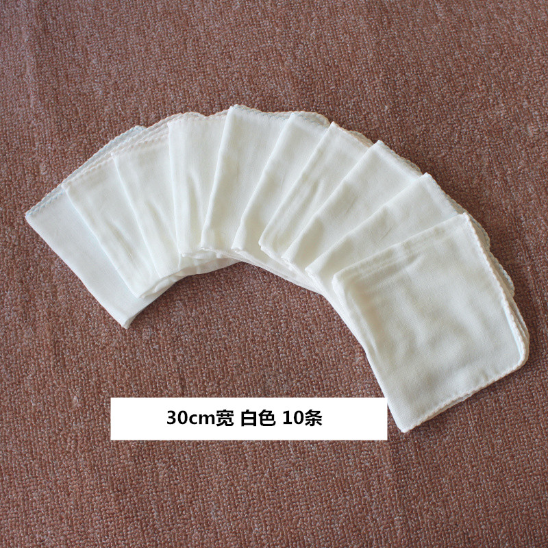 新生婴儿超薄方巾纯棉纱s布口水巾宝宝洗脸小毛巾喂奶手帕多尺寸