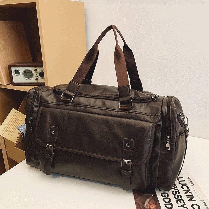 男士短途旅行包大容量PU出差行李袋收纳手提运动健身包女干湿分离,箱包皮具/热销女包/男包,旅行袋,淘宝优惠券,粉丝福利购,淘宝优惠卷