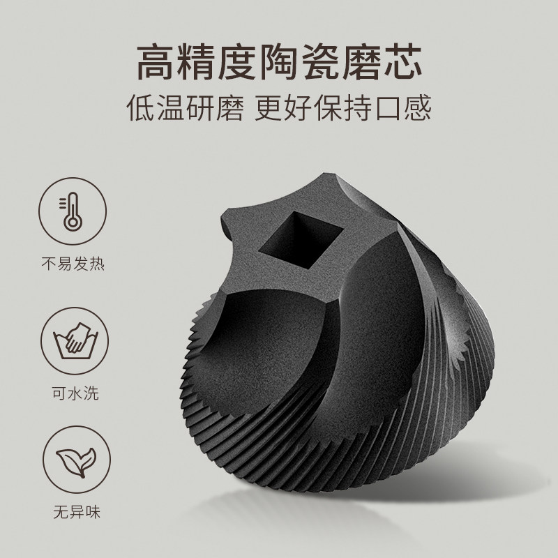 电动磨豆机家用小型手摇咖啡豆研磨机便携全自动研磨器手磨咖啡机