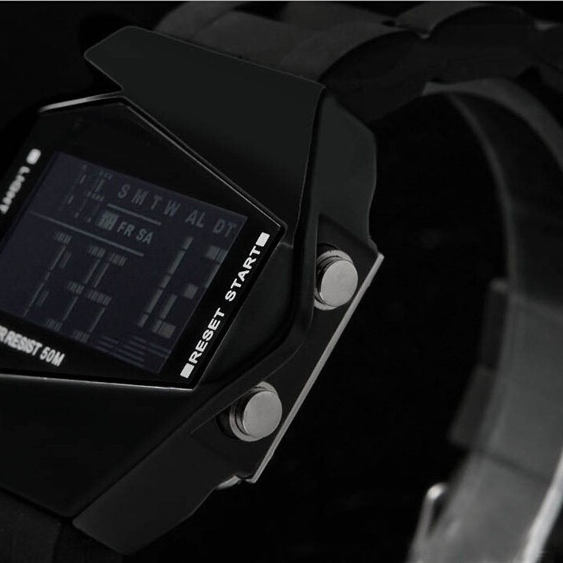 速发Fashion Unisex Watches Led Digital Watches Men Women Led