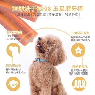 新品磨牙棒狗狗零食幼犬训练骨头耐咬泰迪小型犬洁齿除口臭宠物狗