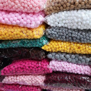 50-500pcs Pompom Mini Soft Pom Poms Fluffy Plush  Kid  Handm