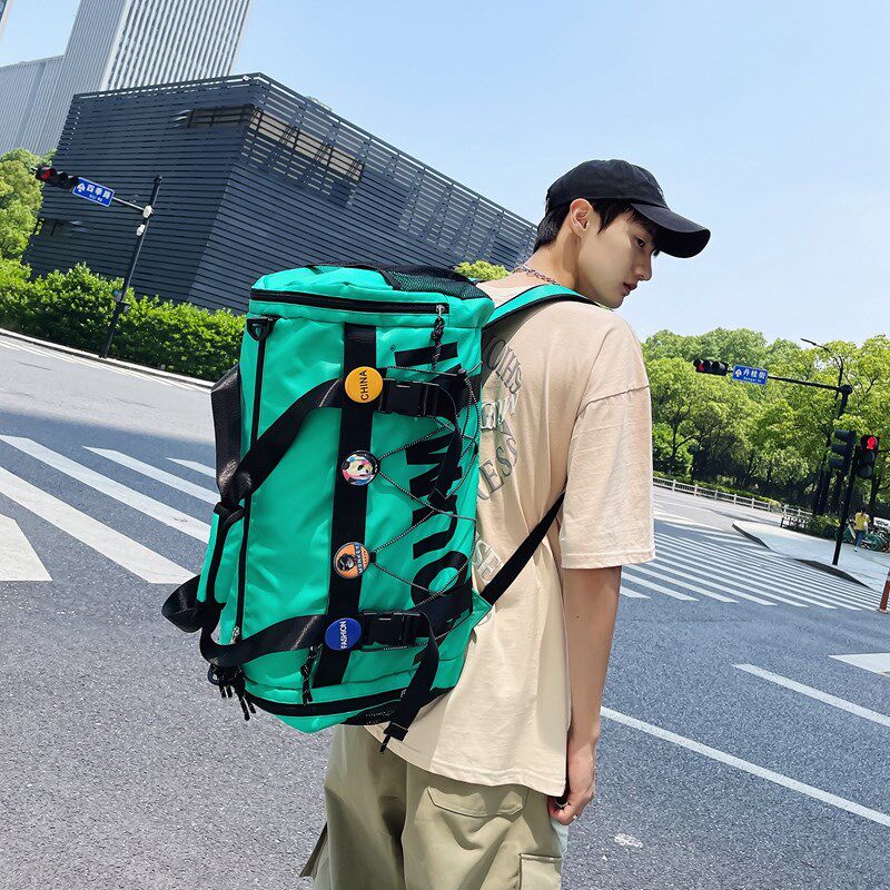 干湿分离运动健身包超大容量旅行包男多功能大学生双肩包行李背包