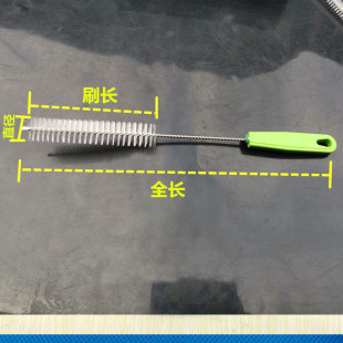 吸管刷细长进排水管刷 圆孔水杯奶瓶吸G管刷 工具小刷子清洁刷软