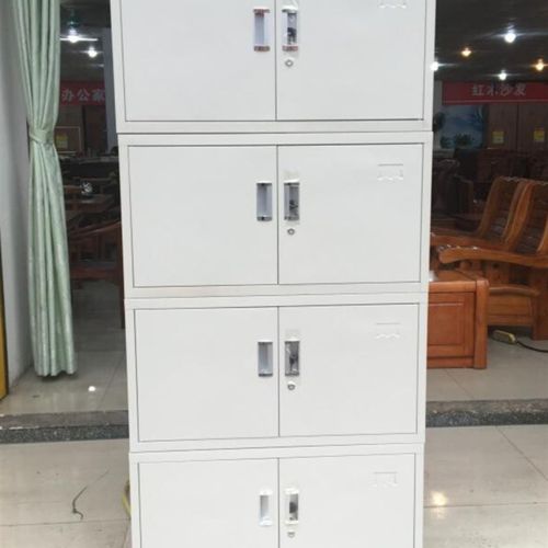 铁防火文件柜铁皮收纳柜移玻璃门文员职工柜财务柜资料架档案柜
