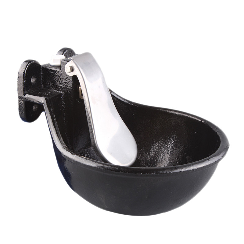 加厚铸铁牛用自动饮水器牛饮水碗牛马f碗式喂水器养殖喝水碗饮水