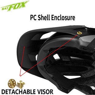 BATFOX bike helmet   bicycle helmet integrally-molded mtb he