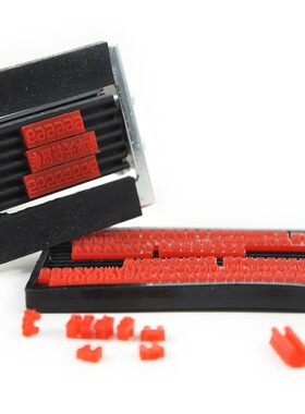 陈百万手动金属打码机A7生产日期保质期年月日打印数字标签喷码u.