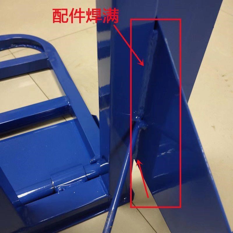 铁板拉车折叠行李车载重王手车搬运车拖车便携拉货车拉杆车小拉车