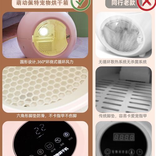 宠物烘干箱家用吹风机吹水机静音狗狗猫咪烘干机洗澡吹干神器