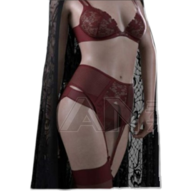 daz3d模型素材G8女性人物服装衣服内衣内裤汉服和服裙效果图