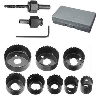 Hot 11Pc DIY Hole Saw Bit Cutting Set Kit 19-64mm Wood Sheet