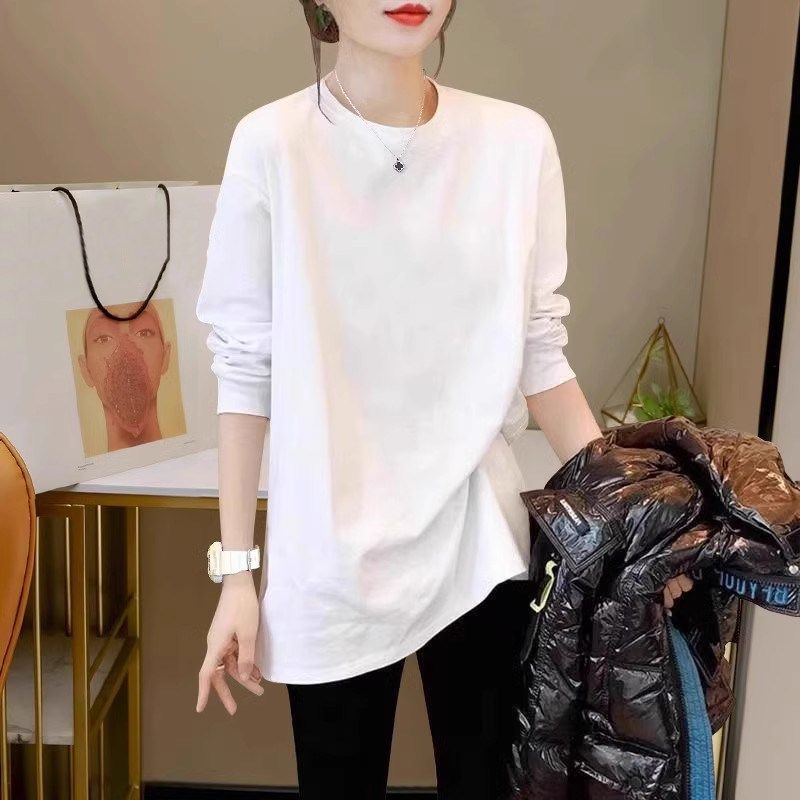 秋冬季中长款打底衫女宽松遮屁股下衣失踪长袖白色内搭t恤潮,服饰配件/皮带/帽子/围巾,多件套,淘宝优惠券,粉丝福利购,淘宝优惠卷
