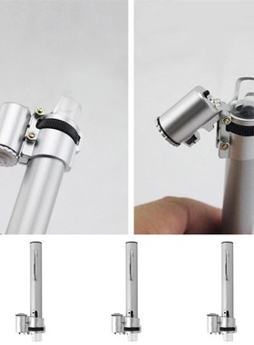 MG10085-9 100x High Magnifying Power Magnifying Glass Metal