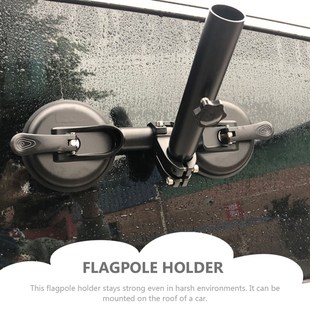 Flagpole Car Brackets 新品 Pole Holder Multifunctional Flag