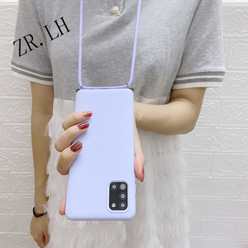 推荐Strap Cord Chain Case For Samsung Galaxy A41 A51 A71 A50