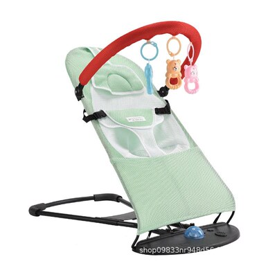 哄娃神器透气新生儿睡篮宝宝摇椅婴儿车可坐躺可摇懒人安抚车