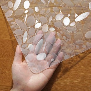 水晶板桌布pvc桌垫透明地垫防烫防水防油软玻璃餐桌茶几免洗桌垫