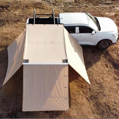 汽车侧边帐篷房车遮阳棚车边天幕防晒防雨自驾游V户外车载帐篷