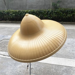 结实耐用防雨遮阳塑料林冲帽男A户外劳保田园工作大檐斗笠务农雨