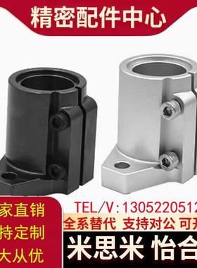 SHFL15导向轴支座 开口法兰型SHFTLx8/10/12/16/20/25/30/35/40/5