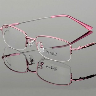 200 150 250 300 600度 半框近视眼镜商务男女配成品镜50 400 100