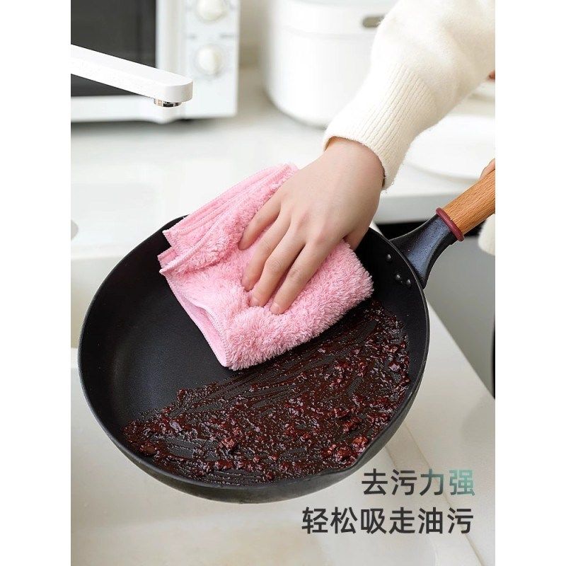 新厨房抹布吸水洗碗巾基本不掉毛不沾油家用清洁擦桌子保洁麻,家庭/个人清洁工具,抹布,淘宝优惠券,粉丝福利购,淘宝优惠卷