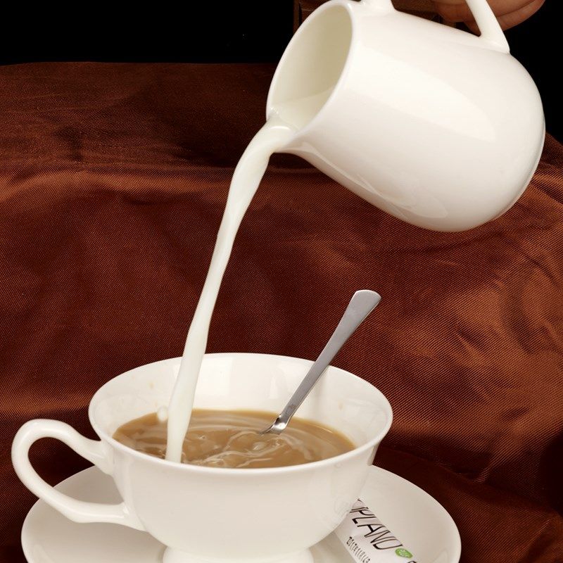 欧式骨瓷纯白咖啡杯碟陶瓷咖啡器具咖啡杯套装带架子定制印字logo