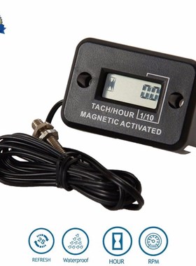 Digital Diesel Engine Hour Meter Tachometer for Water  minin