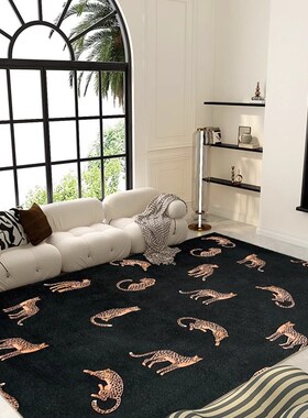 TipToe巴斯鲁克 地毯客厅沙发茶几垫子地垫高级轻奢可擦卧室床边