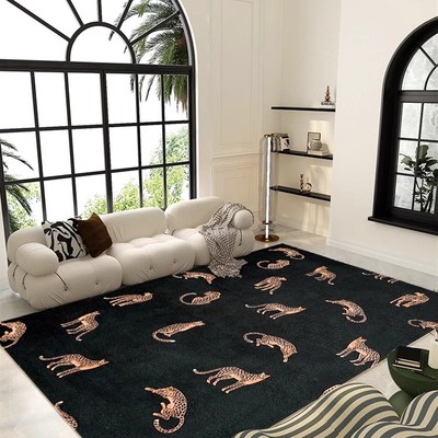 TipToe巴斯鲁克 地毯客厅沙发茶几垫子地垫高级轻奢可擦卧室床边