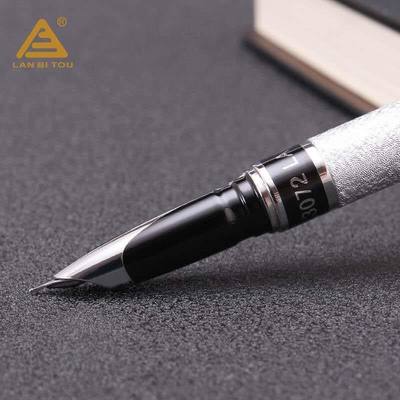 速发Lanbitou Fountain Pen Metal Ink Pen EF Hooded Nib Conver