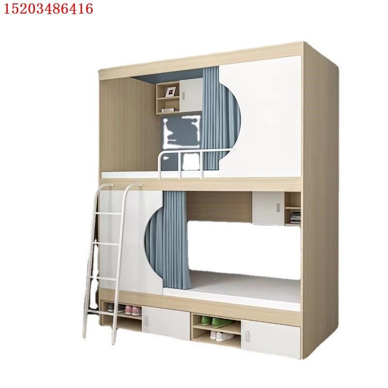 儿童床青旅民宿学校上下床培训机构学生宿舍高架床上下铺太空舱床,商业/办公家具,学校双层床/宿舍床,淘宝优惠券,粉丝福利购,淘宝优惠卷