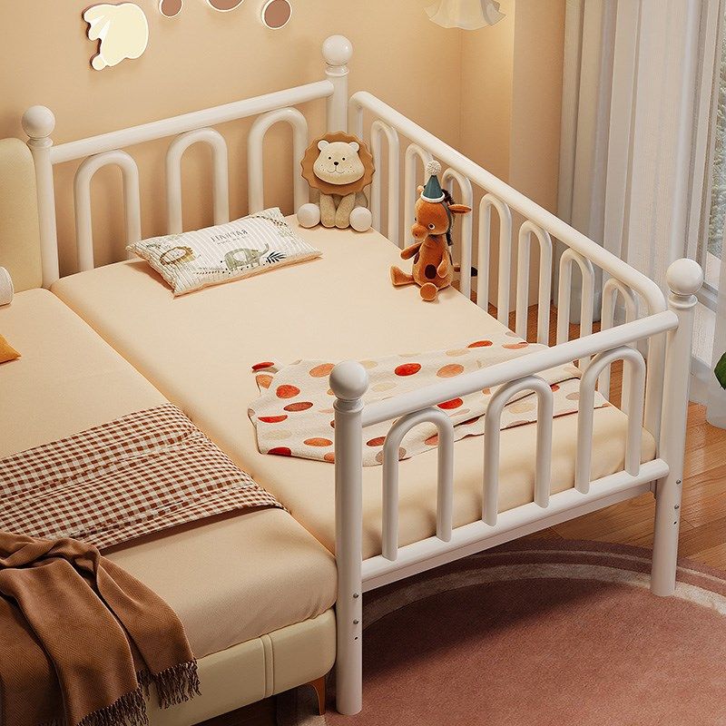 铁艺儿童床带护栏小床单人床婴儿床公主床边床可升降加宽拼接大床,住宅家具,儿童拼接床,淘宝优惠券,粉丝福利购,淘宝优惠卷