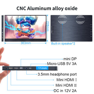 15.6 Portable Screen 3840x2160 Monitor IPS 推荐 for LCD