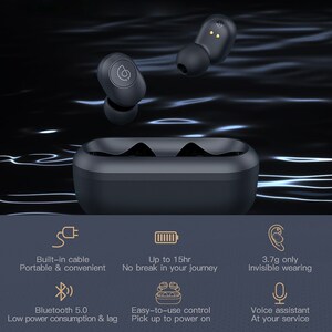 Haylou GT2 3D Stereo Bluetooth Earphones Automatic Pairing M
