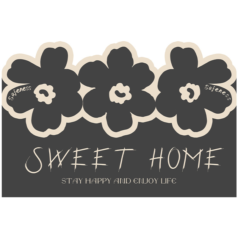 花朵入户门皮革地垫大门口家用防滑pvc脚垫门垫进门可擦免洗地毯,居家布艺,入户地垫,淘宝优惠券,粉丝福利购,淘宝优惠卷