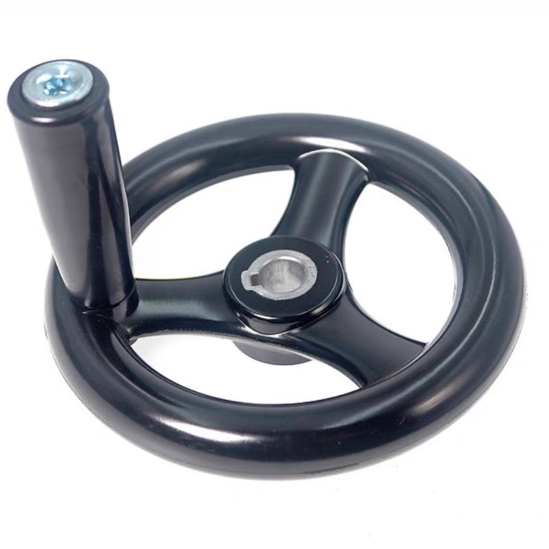 圆轮缘手轮 胶木手轮E-HAM01/E-HwAL41-D100/125 160 200 250 300