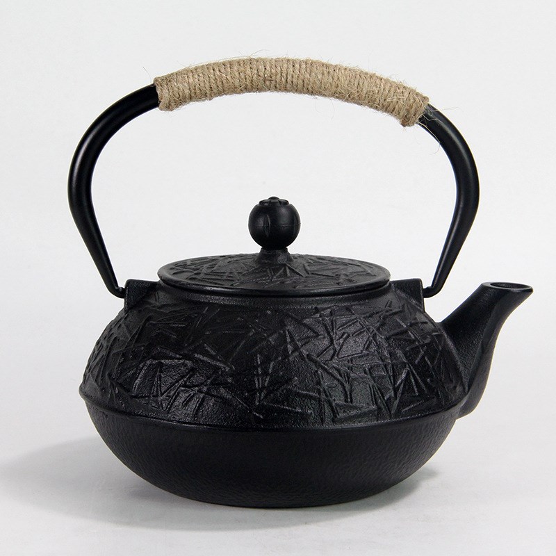 铁壶厂家铁茶壶铸铁壶带滤网日式手工烧水泡茶U壶茶具一件代发