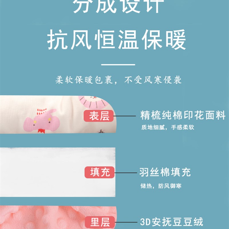 初生婴儿防惊跳襁褓抱被春秋冬新生儿宝宝包被厚出院产房包单