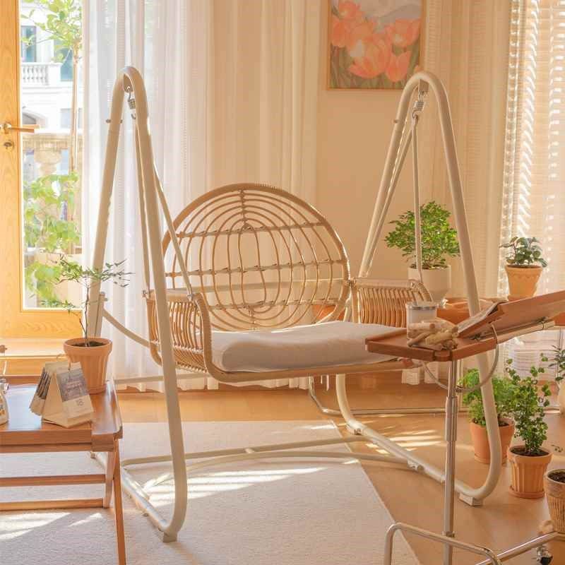 【折扣价】秋千室外庭院花园家用阳台吊椅单人室内摇篮椅客厅双人,住宅家具,吊篮/吊椅,淘宝优惠券,粉丝福利购,淘宝优惠卷