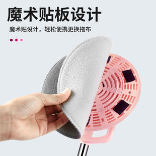 家用s自动清洁拖地机地板打蜡抛光擦地机一拖 电动拖把无线手持式