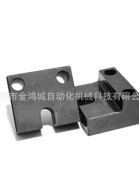 位置机构调整螺栓用固定块侧面安装L型 AJSLC PCC11 碳钢氧化黑色