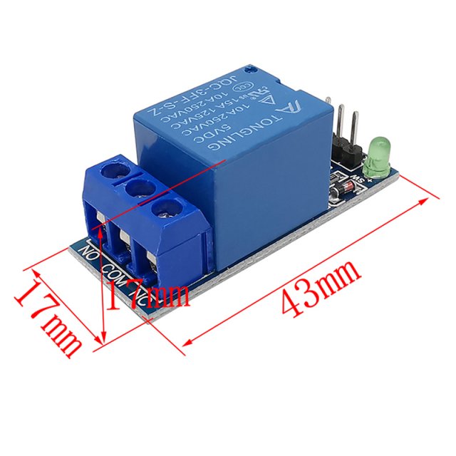 新品1 Channel Relay 5V Low Level Trigger Relay Module MCU Ex