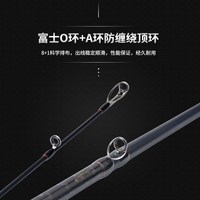 科尼男玩冰輕雷二代XH超硬調雷強竿輕雷桿黑魚竿超輕路亞竿